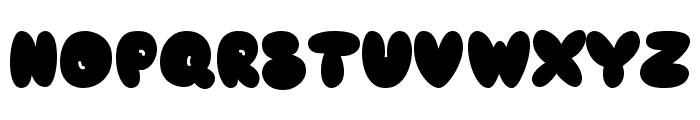 Baby Bubble Shadow Font LOWERCASE
