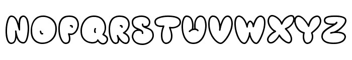 Baby Bubble Font UPPERCASE