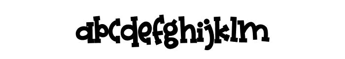 Baby Bug CF Font LOWERCASE