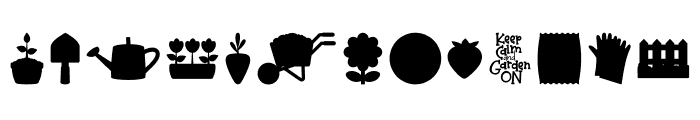 Baby Bug Garden DB FONT