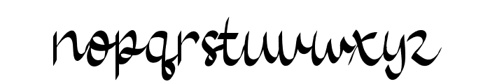 Baby Cat Font LOWERCASE