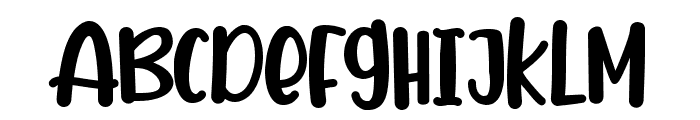 Baby Chipmunk Font UPPERCASE