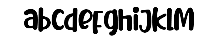 Baby Chipmunk Font LOWERCASE