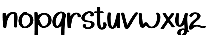 Baby Cute Font LOWERCASE