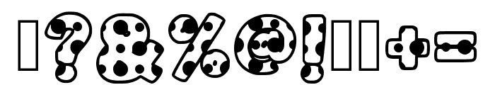 Baby Dots Regular Font OTHER CHARS