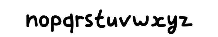 Baby Dreams Font LOWERCASE