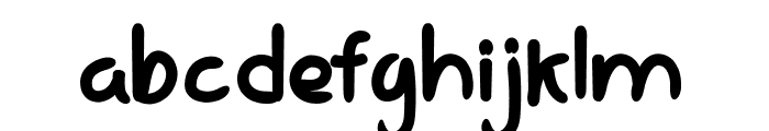 Baby Fly Font LOWERCASE