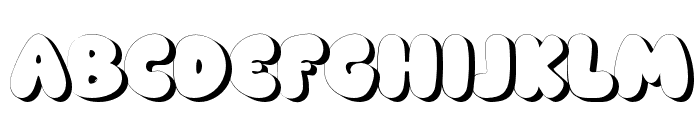 Baby Gemoy Shadow Font LOWERCASE