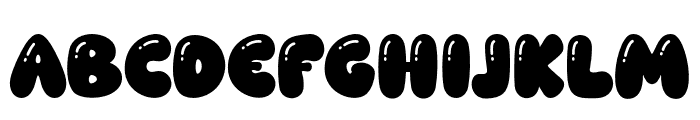 Baby Gemoy Shiny Font UPPERCASE