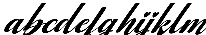 Baby Gerlita Slant 33 Regular FONT