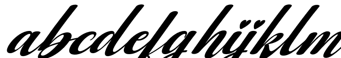 Baby Gerlita Slant 35 Regular FONT