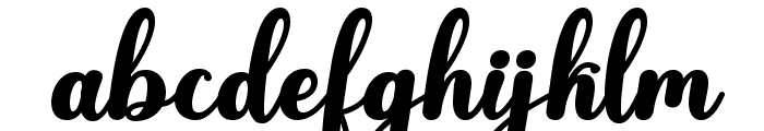 Baby Girl Regular Font LOWERCASE