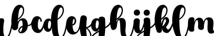 Baby Halimah Regular Font LOWERCASE