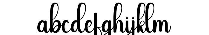 Baby Hellina Font LOWERCASE