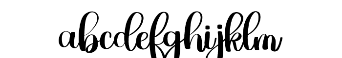 Baby Hoky Font LOWERCASE