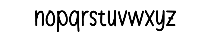 Baby Lovely Font LOWERCASE