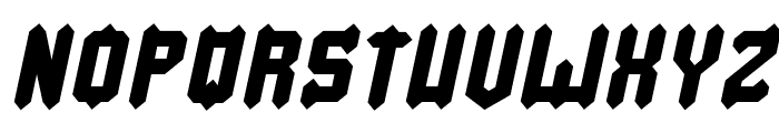 Baby Metal Bold Italic Font UPPERCASE