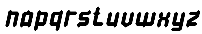 Baby Metal Italic Font LOWERCASE