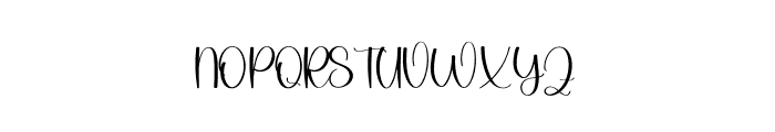 Baby Monday Font UPPERCASE