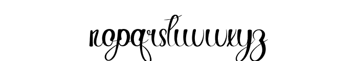 Baby Rossa Font LOWERCASE
