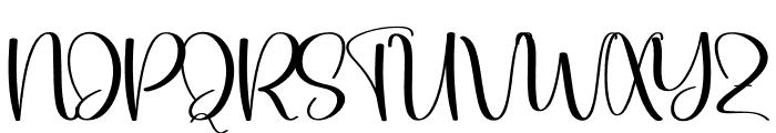 Baby Sample Font UPPERCASE