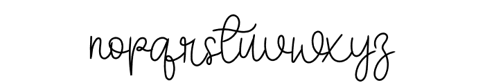Baby School Font LOWERCASE