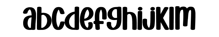 Baby Shimy Font LOWERCASE