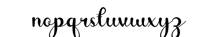 Baby Shop Font LOWERCASE