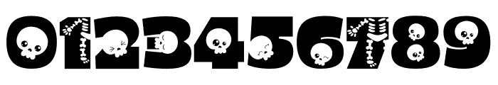 Baby Skull Font OTHER CHARS