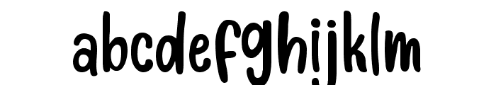 Baby Smooch Font LOWERCASE