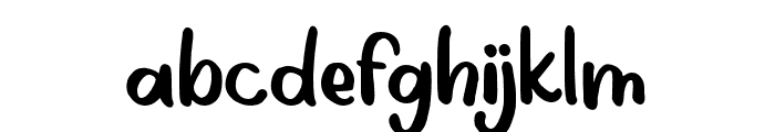 Baby Sparkle Font LOWERCASE