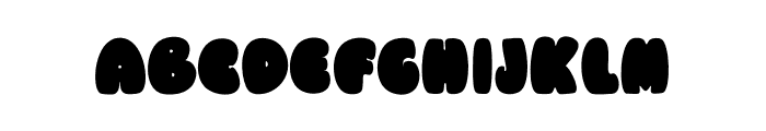 Baby Spooky Font UPPERCASE