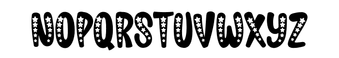 Baby Star Font LOWERCASE