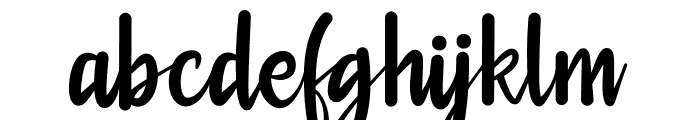 Baby Warrior Font LOWERCASE