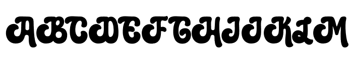 Baby Wukong Groovy Font UPPERCASE