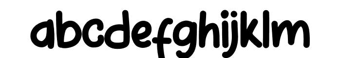 Baby boggie Font LOWERCASE