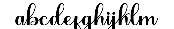 BabyDayla Font LOWERCASE