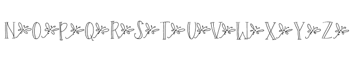 BabyDragonfly Font UPPERCASE