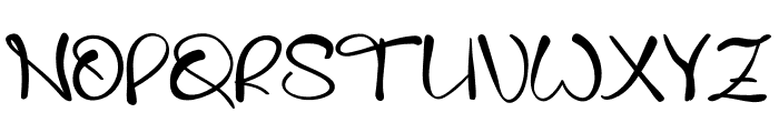 BabyJorge Font UPPERCASE