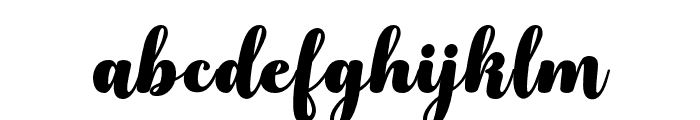 BabyKaylaBoldSlant Font LOWERCASE