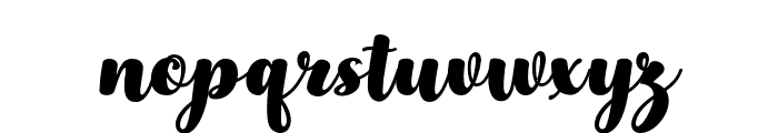 BabyKaylaBoldSlant Font LOWERCASE