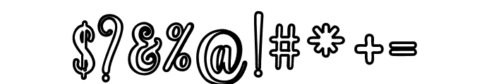 BabyKaylaOutline Font OTHER CHARS