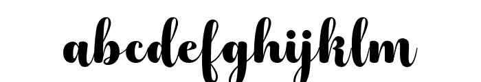 BabyKayla Font LOWERCASE