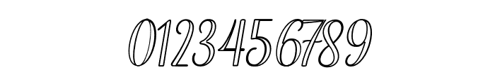 BabyOutlineSlant9 Font OTHER CHARS