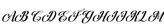 BabySlant27 Font UPPERCASE