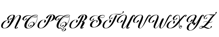 BabySlant27 Font UPPERCASE