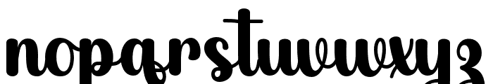 BabySmile-Regular Font LOWERCASE