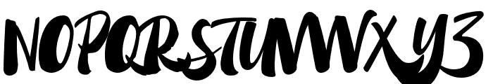 BabySunday-Regular Font UPPERCASE