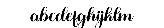 BabySweetHoliday Font LOWERCASE