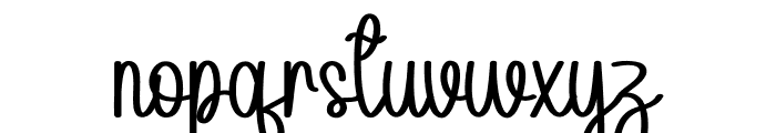 Babycandy Font LOWERCASE
